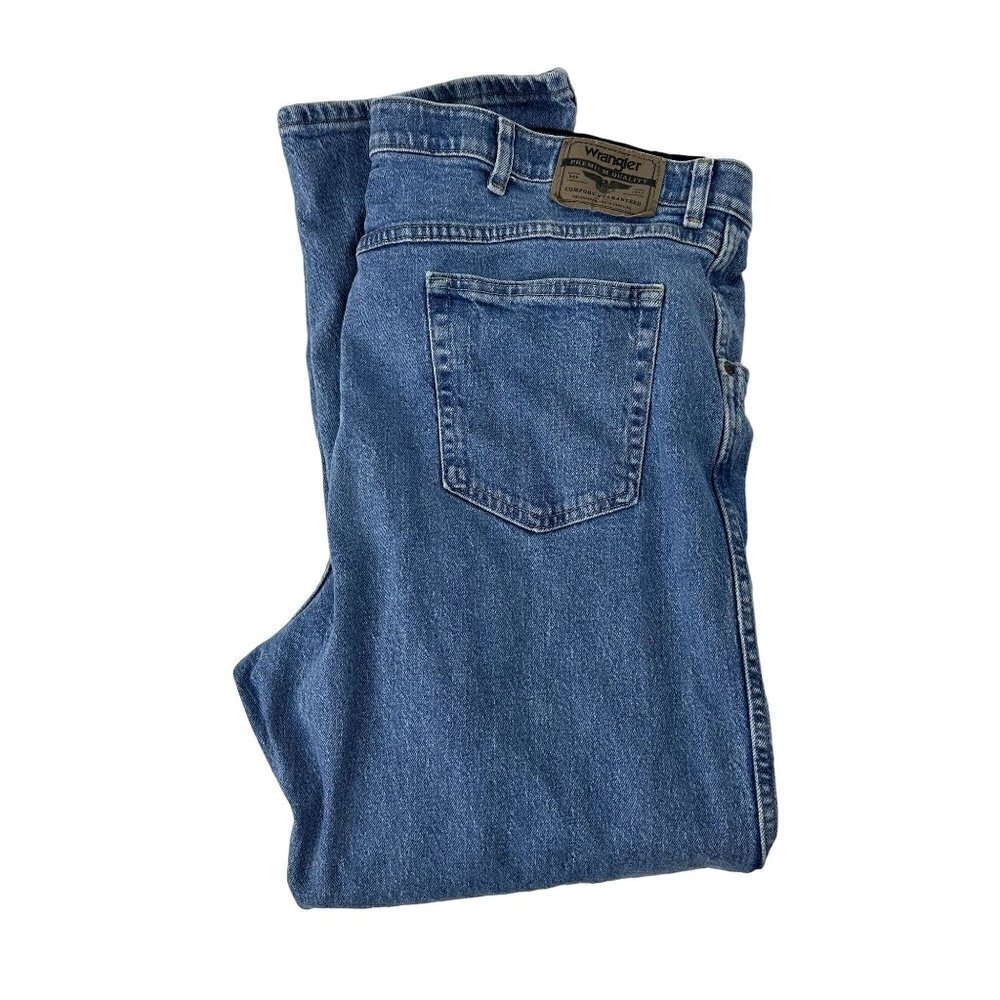 * Wrangler Wide Leg Size 42 X 30 Regular Fit Jeans